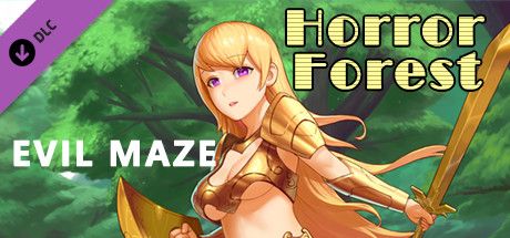 Front Cover for Evil Maze: Horror Forest (Windows) (Steam release)
