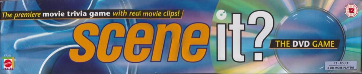 Spine/Sides for Scene It?: The DVD Movie Game (DVD Player): Lid: Bottom