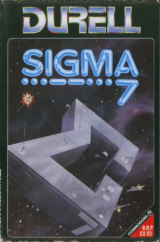 Front Cover for Sigma 7 (Commodore 64)