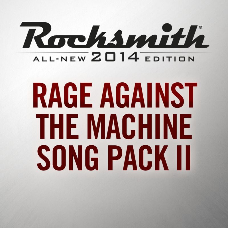 Front Cover for Rocksmith: All-new 2014 Edition - Rage Against the Machine Song Pack II (PlayStation 3 and PlayStation 4) (download release)