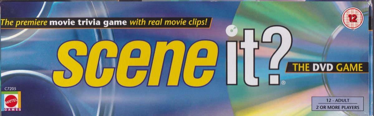 Spine/Sides for Scene It?: The DVD Movie Game (DVD Player): Lid: Right