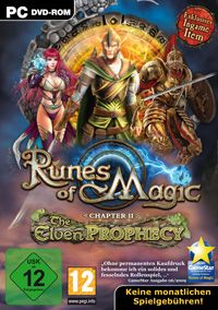 Front Cover for Runes of Magic: Chapter II - The Elven Prophecy (Windows) (Gamesload release)