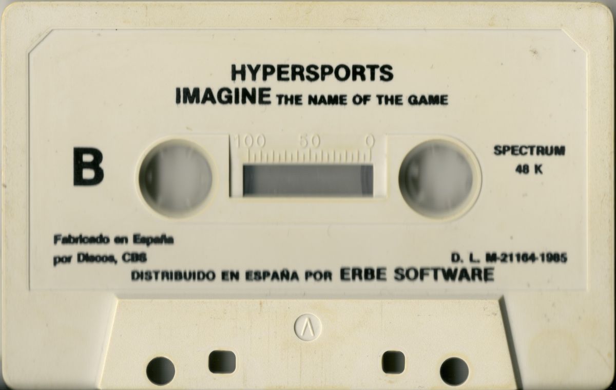 Media for Hyper Sports (ZX Spectrum)