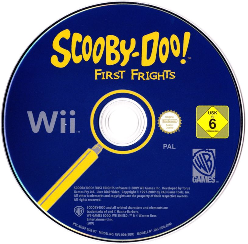 Media for Scooby-Doo!: First Frights (Wii)