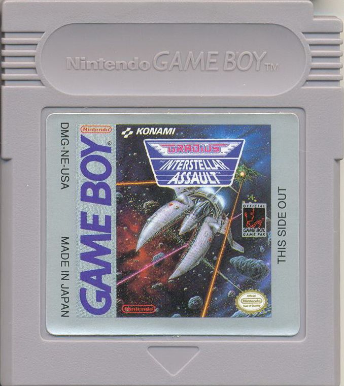 Media for Gradius: The Interstellar Assault (Game Boy)