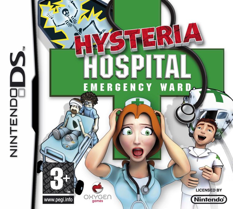 Front Cover for Hysteria Hospital: Emergency Ward (Nintendo DS)