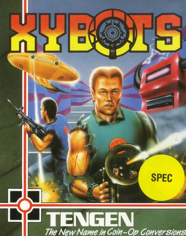 Front Cover for Xybots (ZX Spectrum)