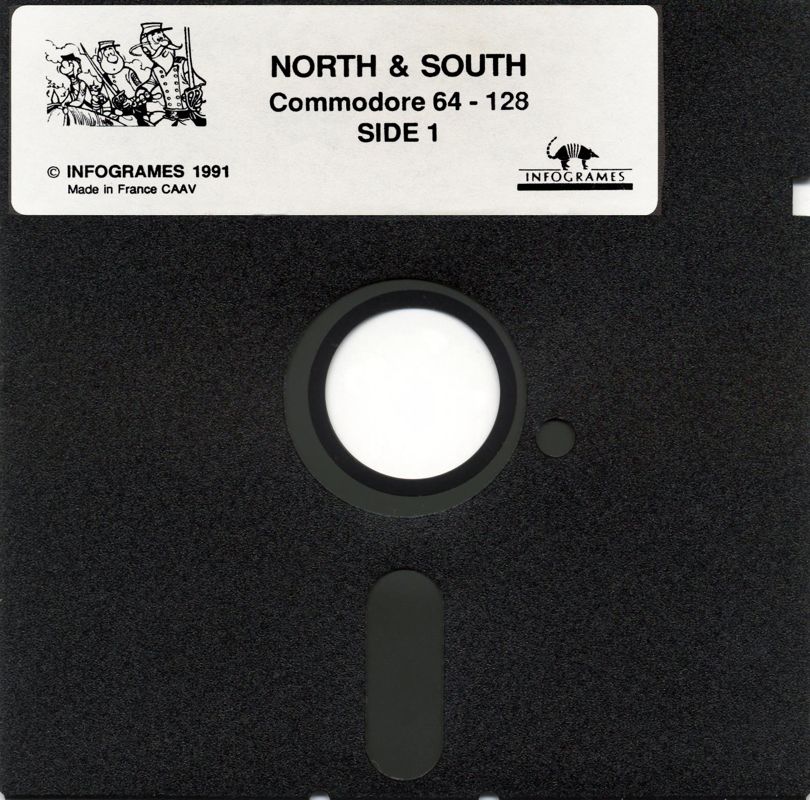 Media for North & South (Commodore 64)