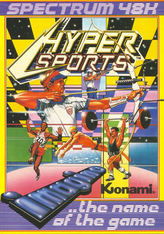 Hyper Sports cover or packaging material - MobyGames