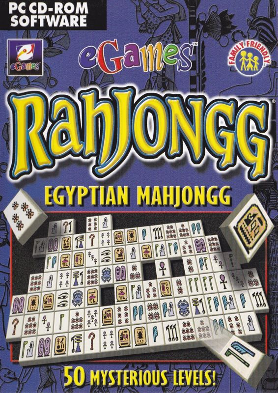 Front Cover for RahJongg: The Curse of Ra (Windows)
