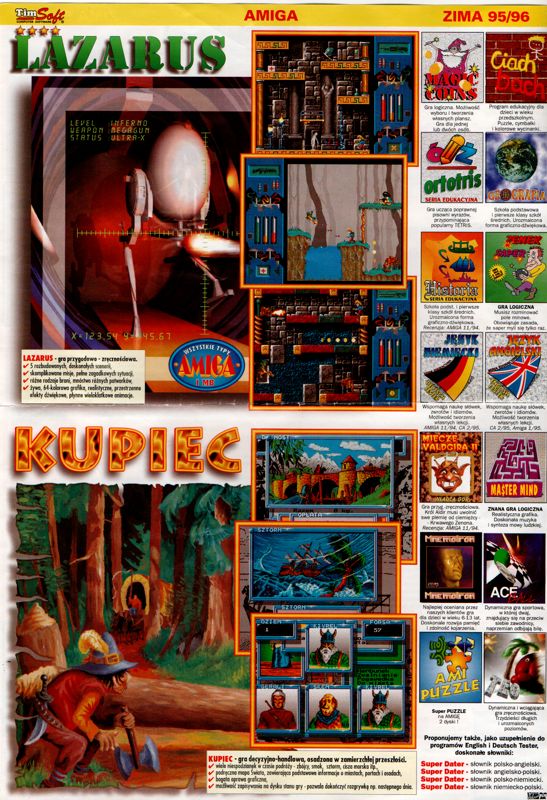 Advertisement for Edukacja (Commodore 64): Side A