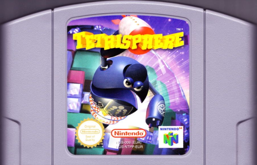 Media for Tetrisphere (Nintendo 64)