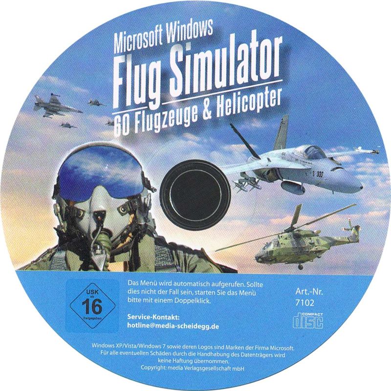 Media for Flug Simulator: 60 Helikopter & Flugzeuge (Windows)