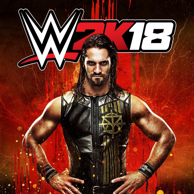Front Cover for WWE 2K18 (PlayStation 4) (download release)