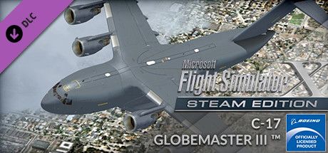 Front Cover for Microsoft Flight Simulator X: Steam Edition - C-17 Globemaster III (Windows) (Steam release)