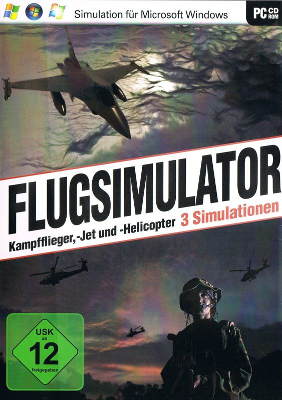 Front Cover for Flug Simulator: 60 Helikopter & Flugzeuge (Windows) (2012 release)