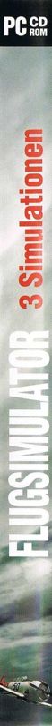 Spine/Sides for Flug Simulator: 60 Helikopter & Flugzeuge (Windows) (2012 release)