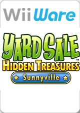 Front Cover for Yard Sale Hidden Treasures: Sunnyville (Wii) (WiiWare release)