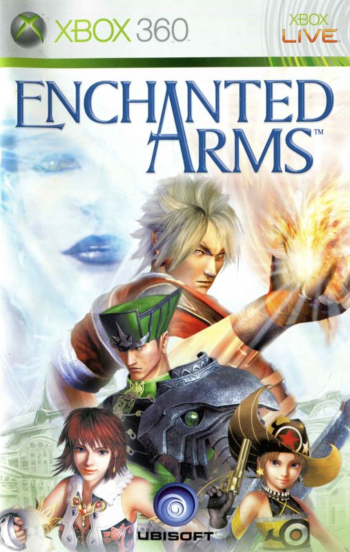 Manual for Enchanted Arms (Xbox 360): Front
