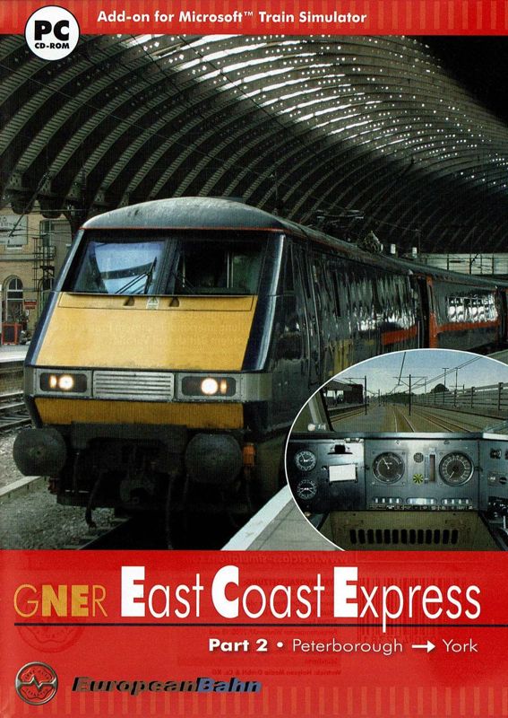 Front Cover for East Coast Express: Part 2 Peterborough - York (Windows): Reversible Covers - Front
