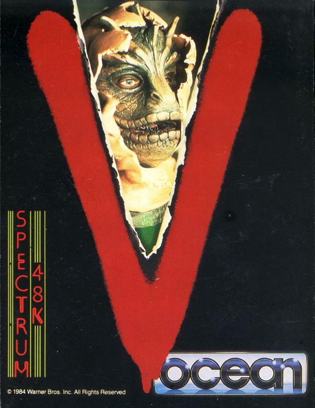Front Cover for V (ZX Spectrum)