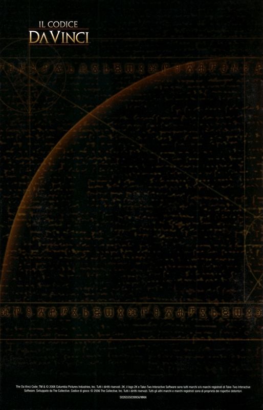 Manual for The Da Vinci Code (Windows): Back