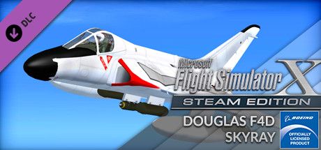 Front Cover for Microsoft Flight Simulator X: Steam Edition - Douglas F4D Skyray (Windows) (Steam release)