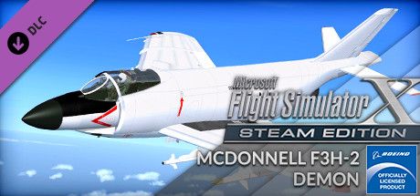 Front Cover for Microsoft Flight Simulator X: Steam Edition - McDonnell F3H-2 Demon (Windows) (Steam release)