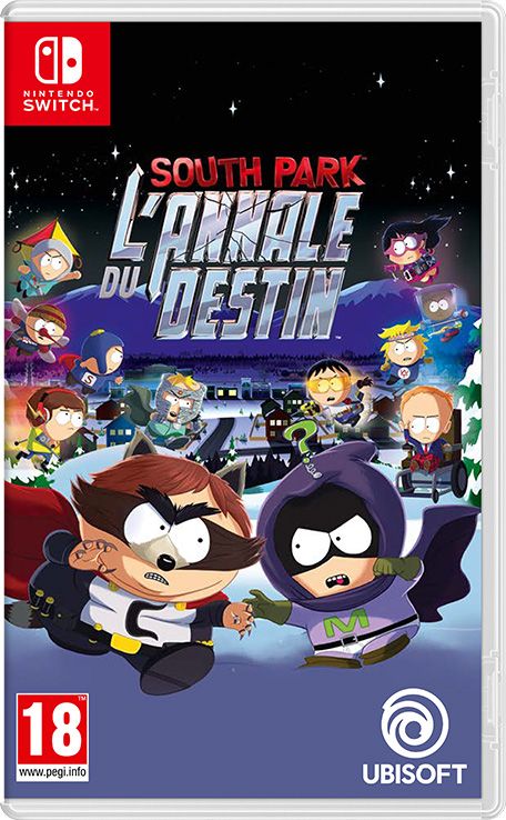 Front Cover for South Park: The Fractured But Whole (Nintendo Switch) (download release)