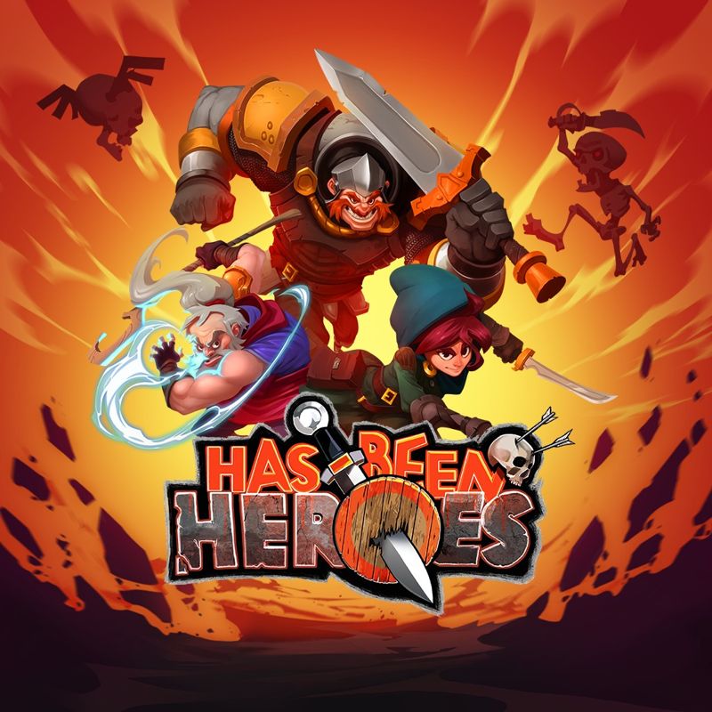 Front Cover for Has-Been Heroes (PlayStation 4) (download release)