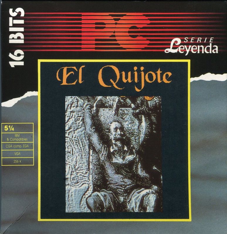 Front Cover for Don Quijote (DOS) (IBSA - Serie Leyenda re-release)