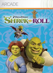 Front Cover for Shrek-N-Roll (Xbox 360)