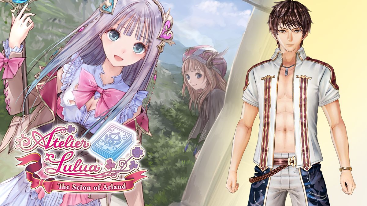 Front Cover for Atelier Lulua: The Scion of Arland - Sterk's Swimsuit "Seaside Paladin" (Nintendo Switch) (download release)