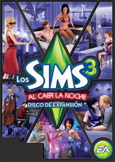 Front Cover for The Sims 3: Late Night (Macintosh and Windows) (Origin release)