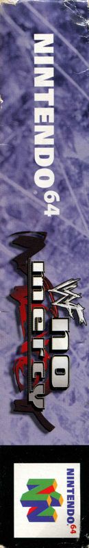 Spine/Sides for WWF No Mercy (Nintendo 64): Top