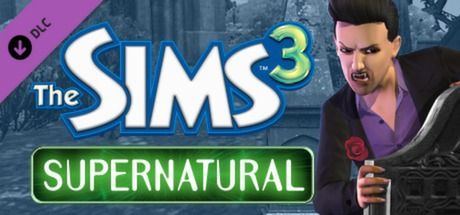 Front Cover for The Sims 3: Supernatural (Windows) (Steam release)