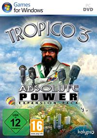 Front Cover for Tropico 3: Absolute Power (Windows) (Gamesload release)