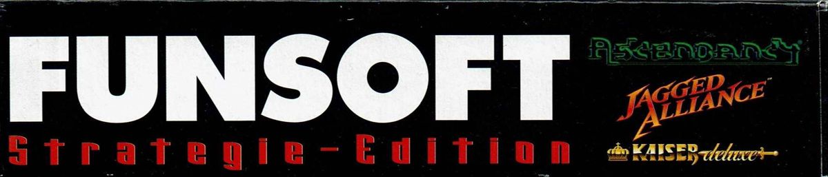 Spine/Sides for Funsoft: Strategie-Edition (DOS): Top