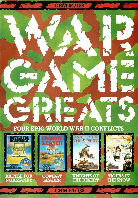 Front Cover for War Game Greats (Commodore 64)