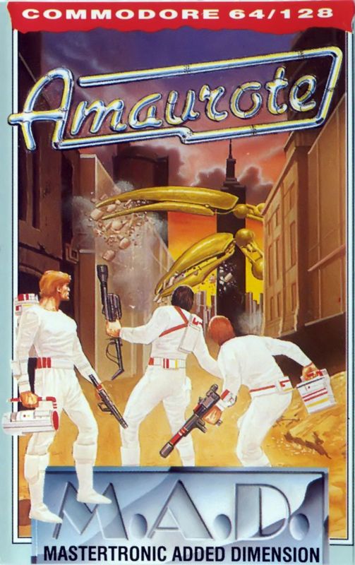 Front Cover for Amaurote (Commodore 64)