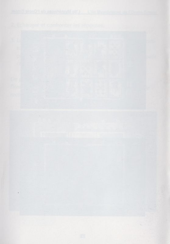 Other for L'Oncle Ernest: La Trilogie (Macintosh and Windows): 74-page Educational Booklet - Back