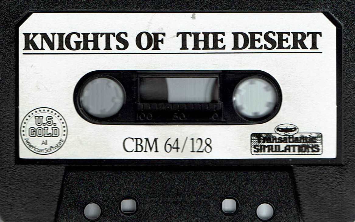 Media for War Game Greats (Commodore 64): Tigers in the Snow / Knights of the Dessert - Side B