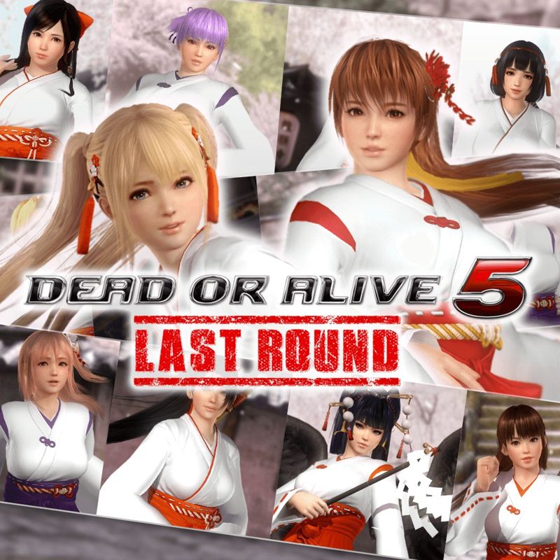 Front Cover for Dead or Alive 5: Last Round - Shrine Maiden Costume Set (PlayStation 4) (download release)