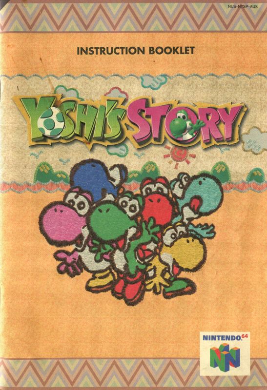 Yoshi's Story cover or packaging material - MobyGames