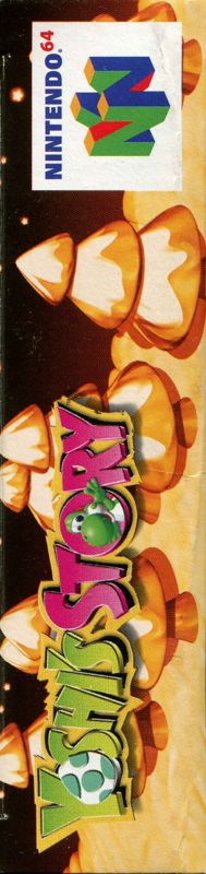 Spine/Sides for Yoshi's Story (Nintendo 64): Left