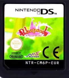 Media for Rhapsody: A Musical Adventure (Nintendo DS)