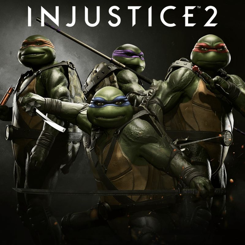 Front Cover for Injustice 2: TMNT (PlayStation 4) (download release)