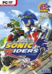 Front Cover for Sonic Riders (Windows) (Gamesload release)