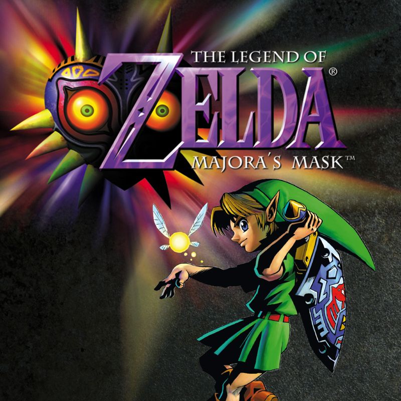 Front Cover for The Legend of Zelda: Majora's Mask (Wii U) (download release)