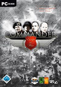 Front Cover for Commander: Europe at War (Windows) (Gamesload release)